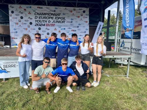 Mistrovství Evropy Youth & Junior ve třídě  iQFoil odstartovalo